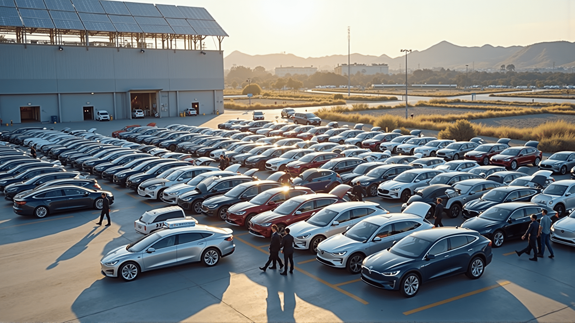 Electric vehicle fleet management